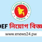 MOEF Job Circular 2024