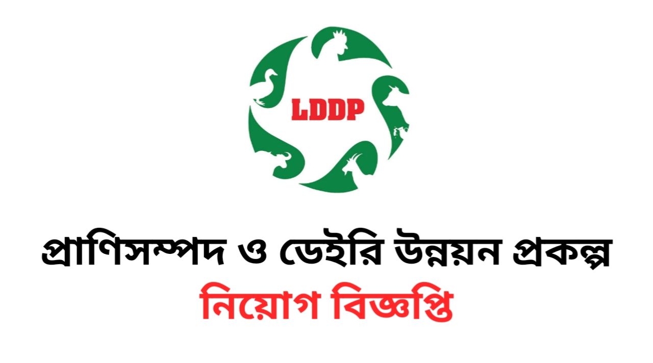 Livestock and Dairy Development Project (LDDP) Job Circular 2024